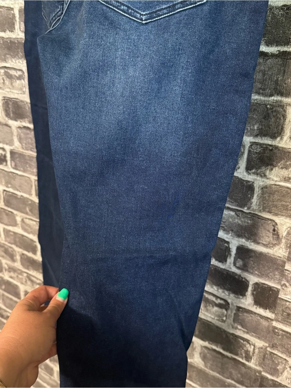 Hudson Blake Slim Straight jeans Blue shadow wash